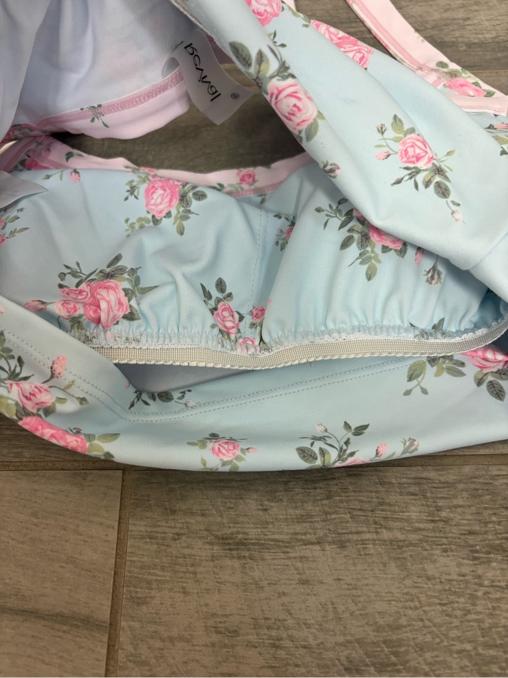 Altr’d State Floral Blue & Pink Two-Piece Crop Top and Skirt Set NWT - Picture 13 of 13